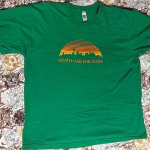 Death Cab For Cutie Green T-Shirt